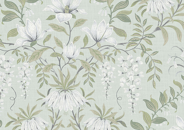 Laura Ashley Parterre, Sage - Roman Blind - Image 7
